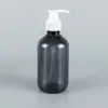 Botella de Plástico para Champú y Gel de Ducha Gris Boston 100-500ml Botella para Loción