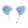 Lindo Pinza para el Cabello con Forma de Oreja Juguete Accesorios Aro Juego Color Sólido Conejo Corazón