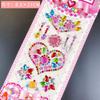 Calcomanías para Niños Gema Cristal Acrílico Diamante Calcomanías Niñas Decorativas Creativas DIY Kindergarten Calcomanías de Bonificación