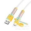 Cubierta Protectora para Cable de Datos, Cubierta de Silicona Antirotura, Hebilla Protectora para Enrollar, Dispositivo Protector contra Mordeduras de Cable, Cubierta Protectora para Conector