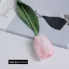 Flor de Tulipan Artificial Tacto de Alta Gama Hidratante Lujo Ligero Hogar Interior Decoración Suave de Tulipán Fábrica Mayorista
