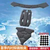 Almofada de Forro Interno de Capacete para Veículo Elétrico que Absorve Suor, Acessórios de Almofada Esponjosa Interna de Capacete de Motocicleta Mustang 3C para Verão
