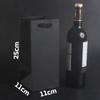 Bolsa para vinho tinto bolsa de papel para embrulho individual de vinho estrangeiro bolsa para buquê bolsa retangular dupla para presente de vinho