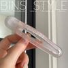 Pinza Grande Oversize Corea del Sur Nueva Colección Elegante Pinza para el Cabello Pinza de Tiburón Pinza para el Cabello Pinza para el Cabello Tocado para Mujer Venta al por Mayor Transfronteriza
