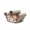 Nido Plegable para Rascar Gatos, Juguete para Gatos Resistente al Desgaste y que no Suelta Pelusa, Auto-Placer y Alivio del Aburrimiento, Tabla Rascadora de Cartón Corrugado para Gatos, Accesorios para Gatos