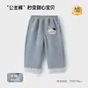 Pantalones Largos para Niña Recién Nacida Dibujos Animados Pantalones de Princesa para Niña Pantalones PP para Bebé Nuevos Pantalones para Bebé Pantalones Cálidos de Primavera y Otoño