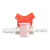 Válvula de Interruptor K08-12mm Manguera Conexión Rápida Válvula Accesorios Manguera de Ajuste de Diámetro Igual Válvula de Bola Enchufe Rápido de Plástico Interruptor