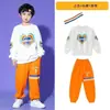 Roupas de performance de cheerleading para crianças roupas esportivas de primavera para alunos do ensino fundamental e médio manga longa roupas de performance de cheerleading para cerimônia de abertura
