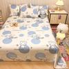 Juego de Sábanas de Algodón Kulomi de una Pieza 100% Algodón para Dormitorio Infantil de una Persona Funda de Almohada Juego de Tres Piezas Doble Persona Kang Individual
