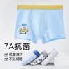 Ropa Interior para Niños, Calzoncillos Bóxer de Algodón Puro para Niños, Ropa Interior de Algodón Categoría a para Niños, Calzoncillos Bóxer para Niños Medianos y Grandes, Sin Clip Pp