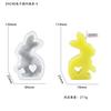 Triunfante DIY Drop Mold Easter Love Rabbit Silicone Mold Gesso Vela Estéreo Ornamentos