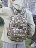Mochila de Gran Capacidad Camuflaje para Exteriores Mochila Ligera Personalizada de Viaje Mochila Deportiva de Investigación para Escuela Secundaria