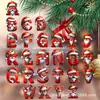 Nuevas Decoraciones para Árbol de Navidad para el Hogar, Adornos Colgantes de Acrílico, Regalos Creativos Transfronterizos para Fiestas, Colgantes con Arreglo de Letras