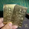 Amuletos Budistas Tailandeses, Piezas de Talismán de Ocho Sutras, Amuletos de Buda del Templo Luang Phor Ben, Auténticos Amuletos de Templo de Tailandia