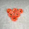 Flores de Crisantemo Simuladas Flores de Margarita Gerbera Cabezas de Crisantemo Flores Falsas Pared de Flores Arreglo Floral DIY Accesorios para Ropa Flores Flores de Seda Decoración