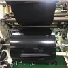 Rollo de material de película PET negro opaco, película Mylar PET negro mate brillante, película aislante resistente a la temperatura