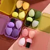 Huevo de maquillaje para belleza juego de esponjas para polvos al por mayor No. 55 brochas set de brochas de maquillaje mágico para base Huevo Calabaza Esponja para polvos no absorbe el polvo