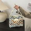 Bolso de hombro de moda estilo coreano versátil para mujer 2024 Nuevo bolso cruzado con nudo bolso tote para mujer