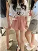 Shorts Deportivos para Mujer Tallas Grandes, Nuevo Estilo Verano 2026, Holgados de Cintura Alta Adelgazantes Casuales para Casa Pierna Ancha Pantalones Cortos Ajustados para Uso al Aire Libre