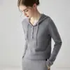 Camisa Básica de Terciopelo Cachemir Baicai Otoño e Invierno Nueva para Mujer, Manga Larga, Botones, Estilo Elegante, Corte Holgado, Suéter Pulóver Adelgazante