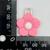 Dibujos Animados Coloridos PVC Plástico de una Cara Plástico Blando Accesorios de Cremallera Colgante para Llavero DIY Bolsa para Bolígrafos con Accesorios para Maleta