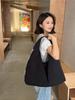 Transfronterizo 2025 Nicho Viajero Casual Tote de Gran Capacidad Bolso Grande para Mujer Ligero Axila Un Hombro Bandolera Bolso Dumpling