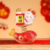 Enfeite Maneki-neko Fofo Personalizado de Fábrica Artesanato em Resina Gatinho Desenho Animado Decoração de Mesa Presente Festivo
