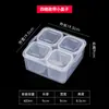Caja de Muestras de Comida Platos Especiales de Comida Caja Pequeña Caja de Prueba Rectangular con Tapa Escuela Jardín de Infancia Hotel Restaurante