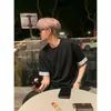 Nueva Camisa de Cuadros de Verano 2026 para Hombre Estilo Coreano Madura con Ambiente Urbano, Camiseta Holgada de Manga Corta con un Toque de Alta Gama