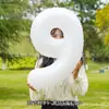 Globos Digitales Versión Americana de 32 pulgadas Globos de Película de Aluminio Oro Plata Decoración para Fiesta de Cumpleaños Boda Día de Año Nuevo Venta al por Mayor
