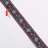 Cinta jacquard de flor de trompeta de color sólido de 3 cm, accesorio para ropa, decoración del hogar, cortinas y diversas decoraciones DIY G3622