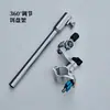 Accesorios para Silla de Pesca, Juego de Tres Piezas para Silla de Pesca Ajustable, Soporte Guardapesca de Aleación de Aluminio, Soporte para Bandeja de Cebo, Soporte para Caña de Pescar, Venta al por Mayor