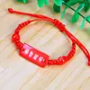 Pulsera de Éxito para el Examen de Admisión Universitaria del Año del Caballo 2026 para Estudiantes, Pulsera Roja de Buena Suerte para el Examen de Admisión a la Escuela Secundaria