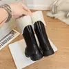 Botas Infantis Botas de Menina Inverno 2026 Novo Estilo Botas Longas Estilo Coreano Estilo Britânico Botas Chelsea Botas de Cano Alto para Menina Pequena
