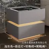Mesa de noche flotante de lujo ligero con luz sensor, carga inalámbrica, cerradura de contraseña multifunción, mueble de almacenamiento para dormitorio principal de celebridad de internet, estilo nuevo