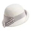 Sombrero Nuevo Estilo 2026 para Mujer, Boina de Lana Otoño e Invierno, Sombrero Pequeño Retro Británico, Elegante y con Estilo, Azafata al por Mayor