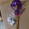 Novo Buquê Colorido Brilhante de Rosas Flor Eterna Simulada Enfeites Decorativos Adereços de Fotos Aniversário para Namorada