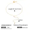 Jieding Juego de Joyería Europeo y Americano Acero de Titanio Zirconia Collar Lujo Ligero Accesorios de Nicho Pulsera de Acero Inoxidable para Mujer Joyería Transfronteriza
