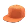 Gorra de Hip-Hop de Ala Plana con Logo Bordado, Gorra de Street Dance, Color Sólido, Gorra de Ala Plana de Algodón Puro, Venta al por Mayor y al por Menor, Gorra Ralph Lauren