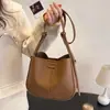 Bolsa de Alta Qualidade Sense Feminina Grande Capacidade 2024 Nova Tendência Design de Nicho Couro Macio Bolsa de Ombro Transversal Feminina Bolsa Saco Feminina