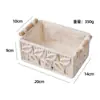 Caja de Almacenamiento de Escritorio Cuerda de Algodón Tejida Cesta de Almacenamiento de Cuerda de Yute Cesta Organizadora Cesta de Cuerda de Yute para Almacenamiento de Snacks de Escritorio