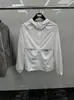 TB alta qualidade Início da Primavera Novo Fino com Capuz Anti-rachadura Roupa Protetora Solar Masculina e Feminina Tecido de Nylon Fashion e Confortável