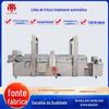 Pés de frango fritos linha de montagem produtos de carne equipamento de fritura aço inoxidável 304 fritadeira automática Fritadeira