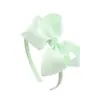 Diadema para niños de 4 pulgadas europea y americana, accesorios para el cabello, lazo fruncido, banda hecha a mano, diadema, nuevo, venta al por mayor 675