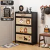 Mueble para zapatos de casa Zapatero de entrada Zapatero integrado Pasillo exterior Mueble de pie de varios niveles Almacenamiento Estante simple