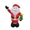 Luces LED de Papá Noel, Decoraciones Navideñas Brillantes, Adornos Inflables, Esculturas de Aire Inflables de Papá Noel