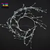 Adereços de casamento acrílico com contas gota d'água imitação cristal corrente de contas de vidro decoração de casamento suprimentos acessórios DIY