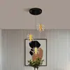 Modelo 2026 Luminária Pendente de Acrílico para Restaurante Moderna Minimalista Luminária de Mesa para Sala de Jantar Balcão de Bar Luminária Pendente Tendência para Quarto