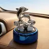 Difusor de Aroma para Carro a Energia Solar Golfinho Desodorizador Aromático Rotativo Automático Aroma Leve de Longa Duração Ornamento Deusa