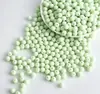 Cuentas Acrílicas Hechas a Mano 6mm-16mm Agujero Recto Color Sólido Bolas Redondas Accesorios Coloridos para DIY